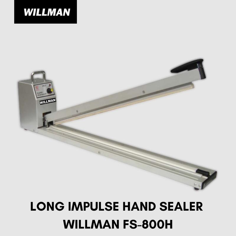 Long Arm Hand Impulse Sealer Mesin Press Plastik Panjang FS-800H 80cm