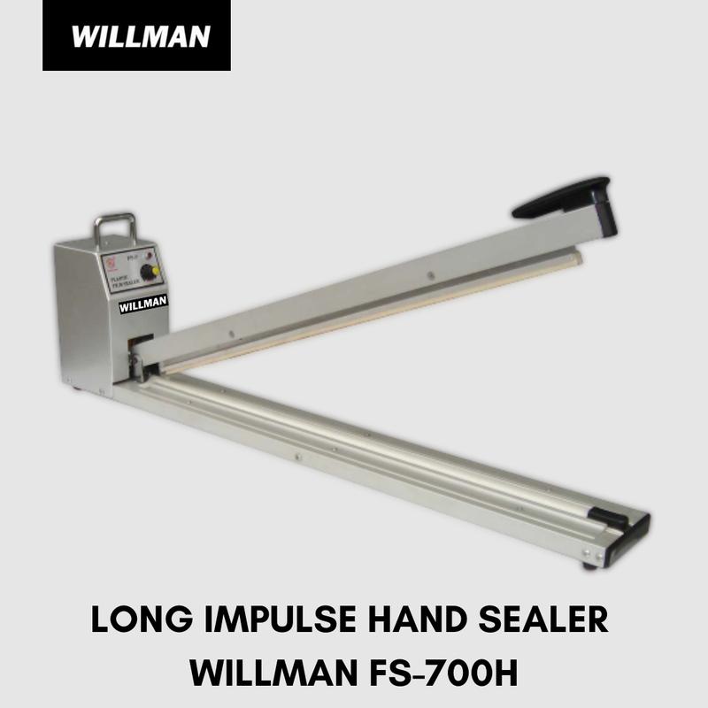 Long Arm Hand Impulse Sealer Mesin Press Plastik Panjang FS-700H 70cm