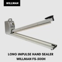 Long Arm Hand Impulse Sealer Mesin Press Plastik Panjang FS-500H 50cm