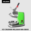 Mesin Es Serut WILLMAN 2 Pisau Stainless (Ice Crusher Double Blade)