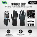 Sarung Tangan Wonder Grip WG-640 Cut Resitant Glove Level C Tahan Gores