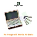 Alat Ukur Niigata Seiki Steel Pin Gauge with Handle AG Series QC Diameter Lubang