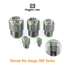 Alat Ukur Drat Niigata Seiki SK Thread Pin Gauge M2 ~ M20 Stainless Steel Lubang Ulir Bubut