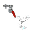 Alat Penjepit KAKUTA Horizontal Handle Toggle Clamp No 82 1.0kN(100kgf) Hold Down Action