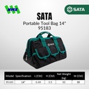 Tas Perkakas SATA 95183 Portable Tool Bag 14" Inch