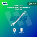 Kunci Ring SATA 42221 Double Box End Wrench 5.5mm x 7mm