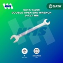 Kunci Pas SATA 41206 Double Open End Wrench 14mm X 17 mm