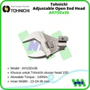 Kunci Inggris Tohnichi AH15Dx36 13-36mm Adjustable Open End Head 15D