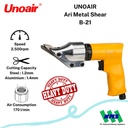 Mesin Gunting Angin Unoair B-21 Air Metal Shear Alat Potong Plat Seng