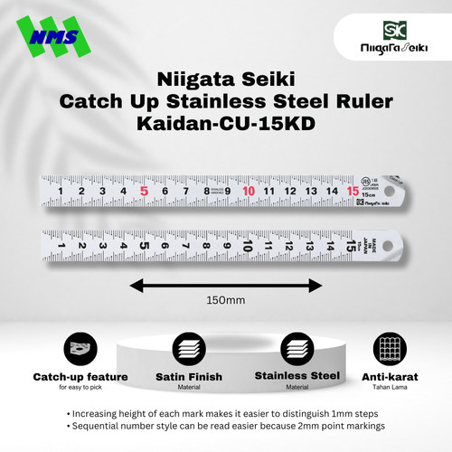 Niigata Seiki (SK) Penggaris (CU-15KD)