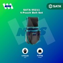 Tas Perkakas Pinggang SATA 95211 4-Pouch Belt Set (Poliester 900D)
