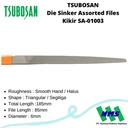 Kikir Segitiga Tekstur Halus Tsubosan SA-01003 Satuan