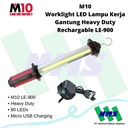 Worklight LED Lampu Kerja Gantung Heavy Duty Rechargable M10 LE-900