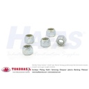 Nylon Nut / Mur Nylon 1" - 14T (putih)