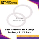 2 1/2" Gasket Seal Silicone Tri Clamp Ferrule Sanitary 2 1/2 inch