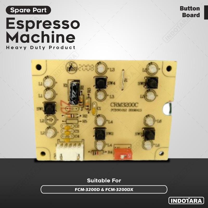 Button Board For Ferratti  Ferro FCM-3200D & FCM-3200DX