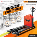 Electric Pallet Truck 1.5 Ton / Shigemitsu Warehouse Equipment Electric Pallet Truck MP15AH-1150-685