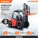 Bomac Forklift Rough Terrain Model 3T RTD30A-I4JG2-Y2G3Q1 Isuzu Engine