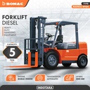 Bomac Forklift Automatic Diesel 5T R2D50A-BTQ4 Bomac Engine With Solid Tyre