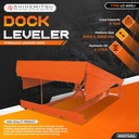 SHIGEMITSU Heavy Duty Hydraulic Dock Leveler LC-600J 2000x2000 mm - 6 Ton