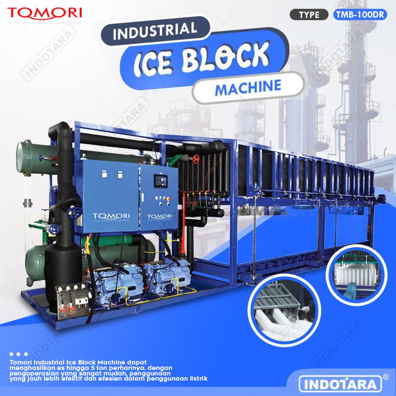 10 Ton Ice Block Machine / Tomori Industrial Ice Block Machine 10 Ton - Direct System TMB-100DR