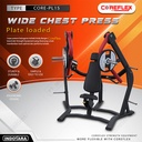 Wide Chest Press Latihan Dada Fitness Gym Coreflex CORE-PL15