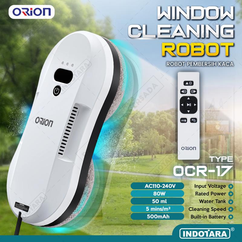 Robot Window Cleaner - Robot Pembersih Kaca Jendela Orion OCR-17