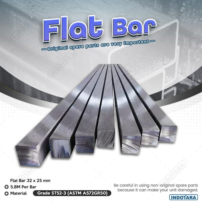 Flat Bar 32 x 25 mm - Verkronn
