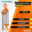 Manual Chain Block 7.5 Ton Verkronn VCB-75