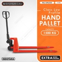 Shigemitsu Low Profile Hand Pallet 1.5 Ton PKL15PU550