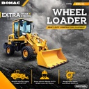 Bomac Wheel Loader BWL13L 1320 Kg, 0.6 m3