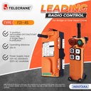 Telecrane Remote Controller F21 4S Single Speed - 1 Remote 4 Receiver