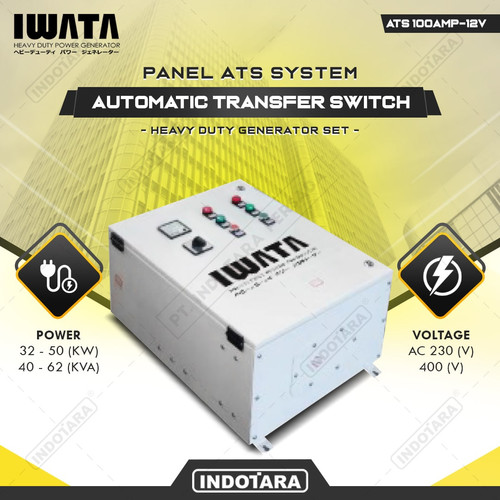 Iwata Automatic Transfer Switch  ATS 100AMP-12V