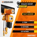 Electric Samsung Chain Hoist 6 Meter With Trolley - SMT-S2000