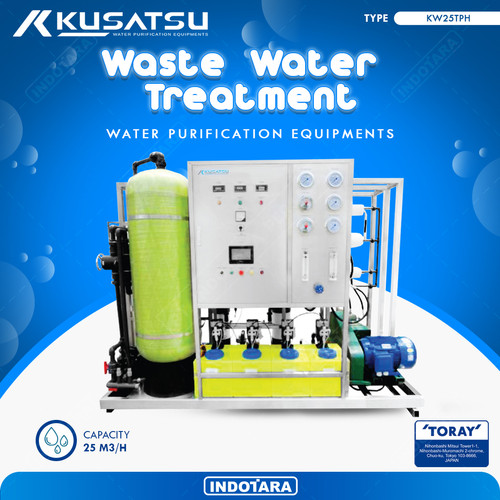 Mesin Pengolah Air Limbah Kusatsu Kapasitas 25 Ton