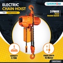 Electric Chain Hoist 3 Phase Double Speed 5 Ton Verkronn VCE05-02D
