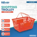 Keranjang Belanja Pasar Supermarket Minimart Shopping Basket Hillver HV-SB-P25 (25 L)