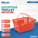 Keranjang Belanja Pasar Supermarket Minimart Shopping Basket Hillver HV-SB-P618 (22 L)