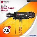 Electric Wire Rope Hoist LGM H-75HW Double Girder - 7.5 Ton