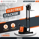 Electric Stacker 1.5 Ton KQD15W-1150-5600 - Shigemitsu