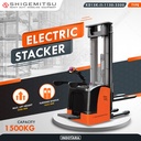 Electric Stacker 1.5 Ton KD15K-II-1150-3500 - Shigemitsu