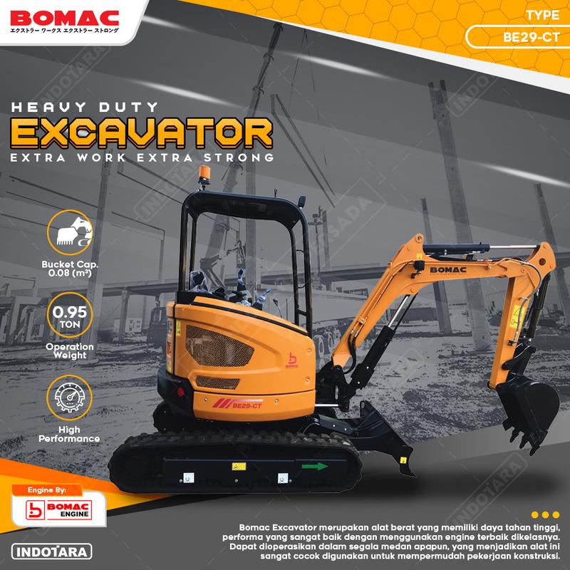 Bomac Excavator 42.9 Ton - BE29 CT