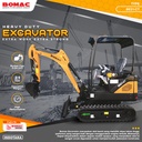 Bomac Excavator 2.1 Ton - BE21 CT