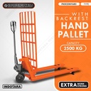 Shigemitsu Manual Hand Pallet Dengan Sandaran 2.5 Ton PKR25NY685
