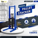 Hemnex Manual Pallet Stacker with Adjustable Forks 1 Ton HMSA-1T-1600