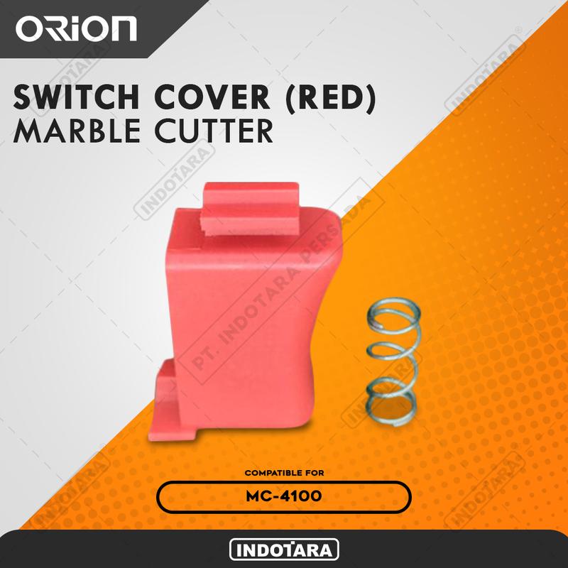 Switch Cover (Red) For Orion Marble Cutter MC-4100