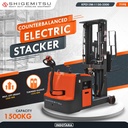 Shigemitsu Counterbalanced Electric Stacker KPD15W-1150-3500