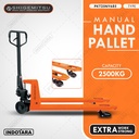 Shigemitsu Hand Pallet PKT25NY685 - Nylon Wheel