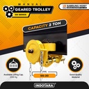 Manual Geared Trolley Troli Katrol Manual 20 Ton Samsung SG-20 - 26 Meter