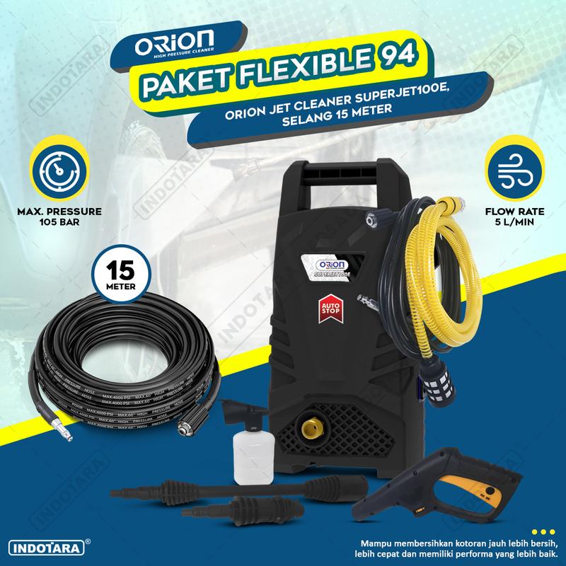 Paket Flexible 90-94 - Orion Superjet100E - Selang 15 Meter